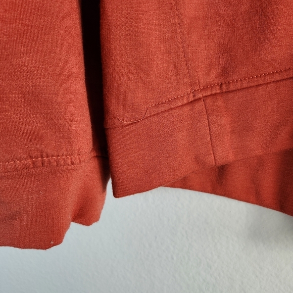 Rae Dunn Womens Burnt Orange Pumpkin Love Crewneck Sweatshirt-Size L - Picture 4 of 8